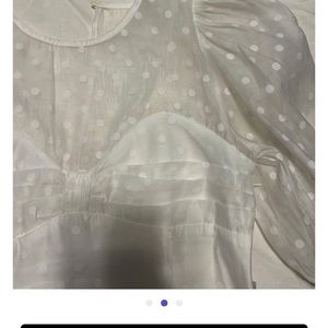 DO+BE Polka Dot Puff Sleeve